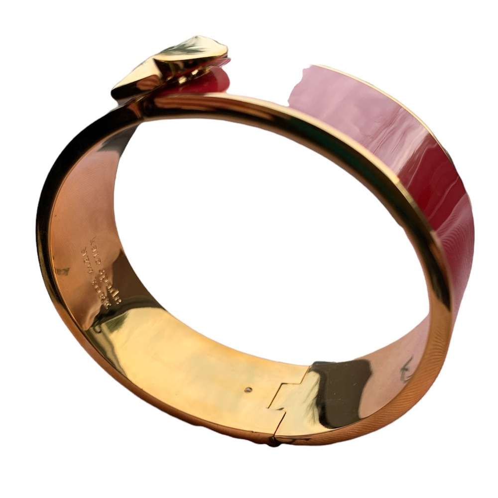 🌺❤️🌺Kate Spade New York Heritage Spade Goldtone Bracelet 🌺❤️🌺 - Picture 2 of 5